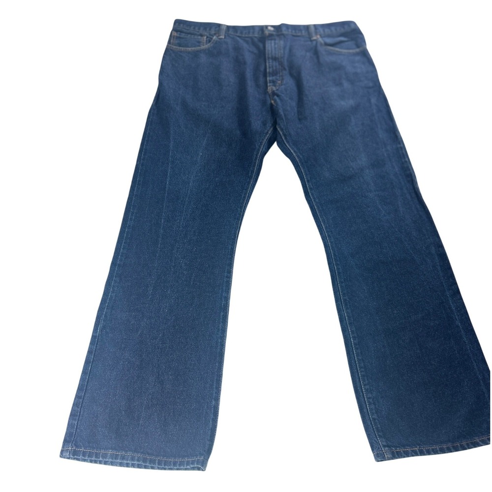 Vintage Y2K Levi's 517 Boot Cut Jeans Mens 40x32 Dark Wash Blue‎ Denim